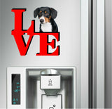 Entlebucher Sennenhund Dog Love Park Dog Fridge Refrigerator Car Magnet