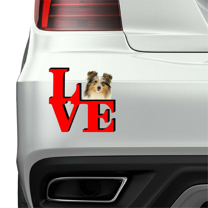 Shetland Sheepdog Cute Dog Fridge Refrigerator Car Magnet