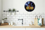 Best Newfoundland Dog Galaxy Wars Space Star Kitchen Livingroom Wall Clock