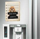 American Cocker Spaniel Mugshot Bad Dog Fridge refrigerator Car Magnet