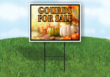 GOURDS FOR SALE PHOTO Yard Sign with Stand LAWN SIGN