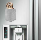 Havanese Dog in pocket Fridge Car Magnet Bumper Sticker App size 4"x7"