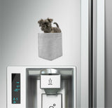 Affenpinscher Dog in pocket Fridge Car Magnet Bumper Sticker App size 4"x7"