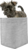 Affenpinscher Dog in pocket Fridge Car Magnet Bumper Sticker App size 4"x7"