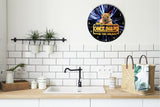 Best Chinese Shar-pei Dog Galaxy Wars Space Star Kitchen Livingroom Wall Clock