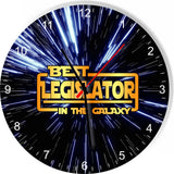 Best Legislator in the Star Galaxy Wars Space Kitchen Living room Wall Clock