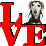 Saluki Cute Dog Fridge Refrigerator Car Magnet