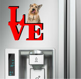 Berger Picard Love Park Cute Dog Fridge Refrigerator Car Magnet