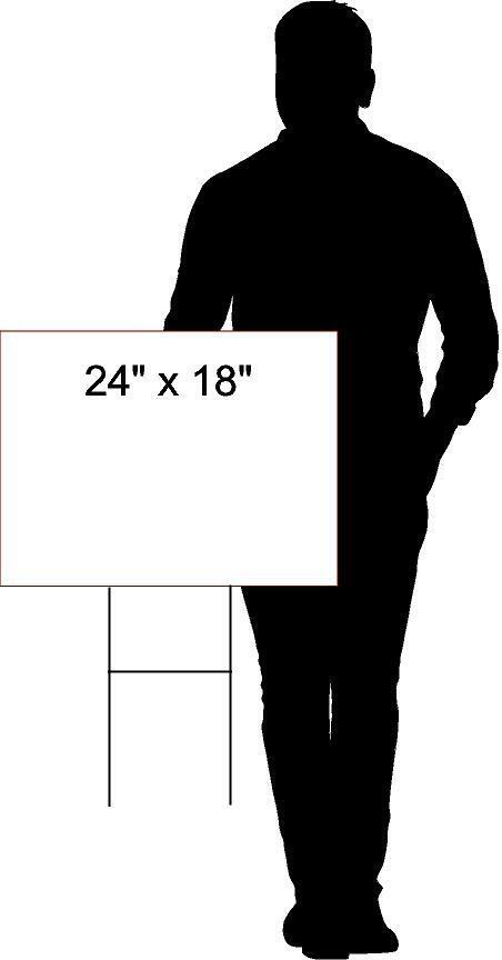MAINE PROUD TO LIVE IN 18 in x 24 in Yard Sign Road Sign with Stand