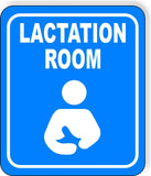 LACTATION ROOM WHITE Metal Aluminum composite sign