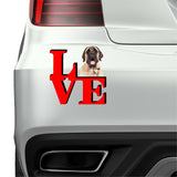 Mastiff Love Park Cute Dog Fridge Refrigerator Car Magnet