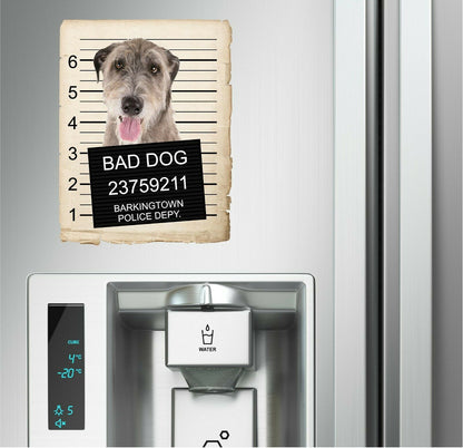 Great Pyrenees Mugshot Bad Dog Fridge refrigerator Car Magnet