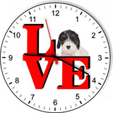 Sealyham Terrier Cute Puppy Dog kitchen living room Wall Clock