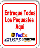 Entreque Todos Los Paquestes Aluminum Composite Sign