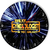 Best Gynecologist in the Star Galaxy Wars Space Kitchen Living room Wall Clock