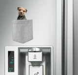 Border Terrier Dog in pocket Fridge Car Magnet Bumper Sticker App size 4"x7"