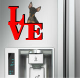 Manchester Terrier Love Park Cute Dog Fridge Refrigerator Car Magnet