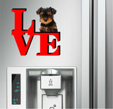 Yorkshire Terrier Love Park Cute Dog Fridge Refrigerator Car Magnet