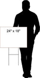YOU CAN'T FIX STUPID BUT YOU CAN VOTE IT OUT TRUMP Yard Sign ROAD SIGN w stand