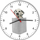 Dalmatian In Your Pocket Puppy Dog kitchen living room Wall Clock