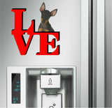 Manchester Terrier Love Park Cute Dog Fridge Refrigerator Car Magnet