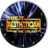 Best Aesthetician The Star Galaxy Wars Space Kitchen Living room Wall Clock