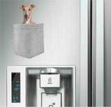 Greyhound pocket Fridge Car Magnet Bumper Sticker App size 4"x7"