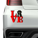 Lhasa Apso Love Park Cute Dog Fridge Refrigerator Car Magnet