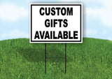 CUSTOM GIFTS AVAILABLE 18 in x 24 in Yard Sign Road Sign with Stand