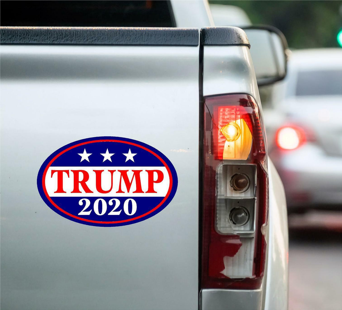 TRUMP car magnet Donald Trump President 2020 - Magnetic Bumper Sticker 5.5"x3.5"