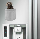 Neopolitan Mastiff Dog in pocket Fridge Car Magnet Bumper Sticker App size 4"x7"