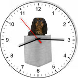 English Toy Spaniel In Your Pocket Puppy Dog kitchen living room Wall Clock