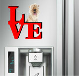 Lakeland Terrier Dog Love Park Dog Fridge Refrigerator Car Magnet