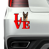 Belgian Malinois Love Park Cute Dog Fridge Refrigerator Car Magnet