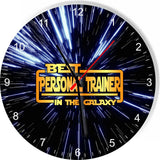 Best Personal Trainer Star Galaxy Wars Space Kitchen Living room Wall Clock