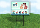 Pet Safety Tips for Cold Weather Yard Sign Road with Stand LAWN SIGN