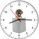 Mastiff In Your Pocket Dog kitchen living room Wall Clock