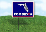 FLORIDA FOR BIDEN Yard Sign with Stand LAWN SIGN