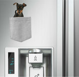 Miniature Pincher Dog in pocket Fridge Car Magnet Bumper Sticker App size 4"x7"