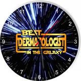 Best Dermatologist in the Star Galaxy Wars Space Kitchen Living room Wall Clock