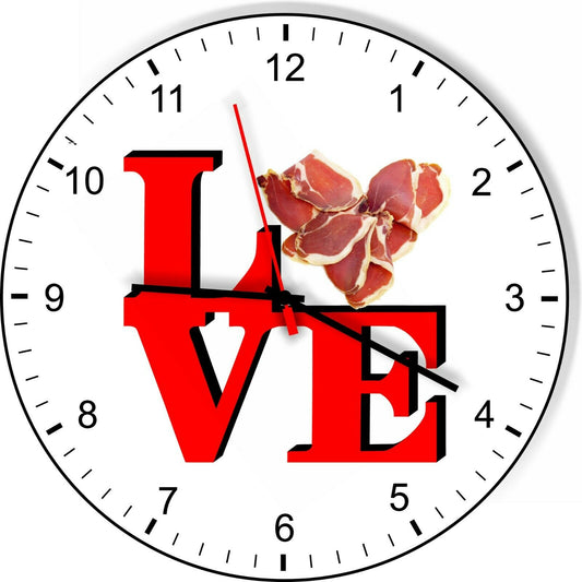 I Love Ham Love Park Funny Kitchen Living room Wall Clock