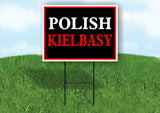 POLISH KIELBASY NEON Yard Sign with Stand LAWN SIGN