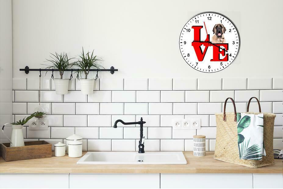 Mastiff Cute Puppy Dog kitchen living room Wall Clock