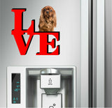 Cavalier King Charles Spaniel Dog Love Park Dog Fridge Refrigerator Car Magnet