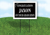 JAXON CONGRATULATIONS GRADUATION 18 in x 24 in Yard Sign Road Sign with Stand