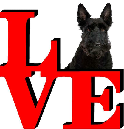 Scottish Terrier Cute Dog Fridge Refrigerator Car Magnet
