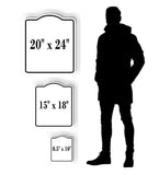Private Event WB Aluminum Composite Sign