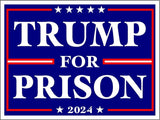 3 Pack Eco Trump for Prison 2024 Political Biden Bumper Magnet 4 in x 3 in