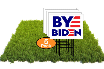 Eco Bye Biden 2024 For President 12X16 In Yard Road Sign W/Stand