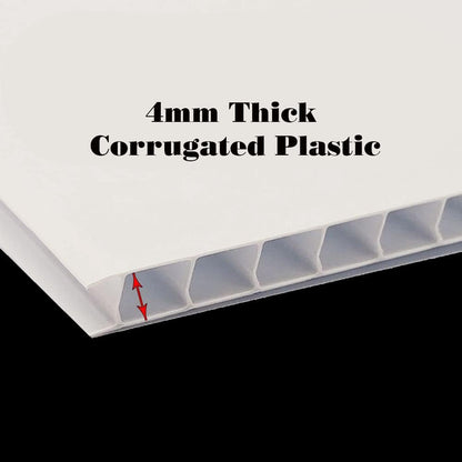 Alert No Open-Toed Shoes 18x24 in Yard Road Sign w/Stand